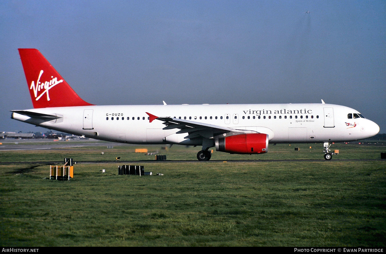 Aircraft Photo of G-OUZO | Airbus A320-231 | Virgin Atlantic Airways | AirHistory.net #808335
