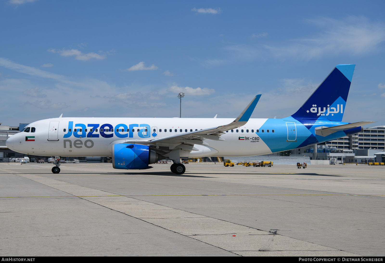 Aircraft Photo of 9K-CBD | Airbus A320-251N | Jazeera Airways | AirHistory.net #808337