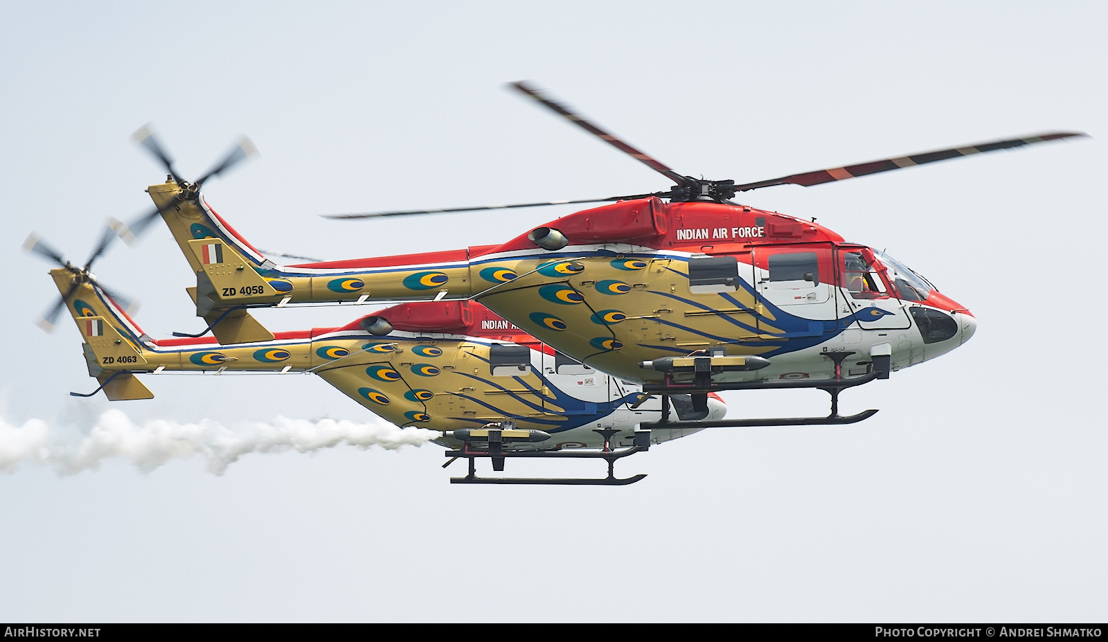Aircraft Photo of ZD4058 | Hindustan ALH Dhruv Mk.I | India - Air Force | AirHistory.net #808354