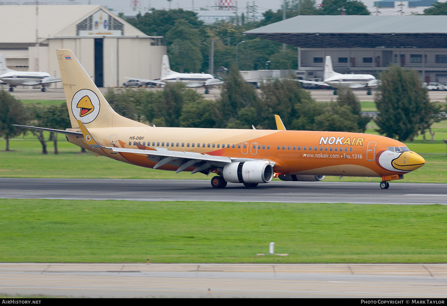 Aircraft Photo of HS-DBF | Boeing 737-8V3 | Nok Air | AirHistory.net #808355