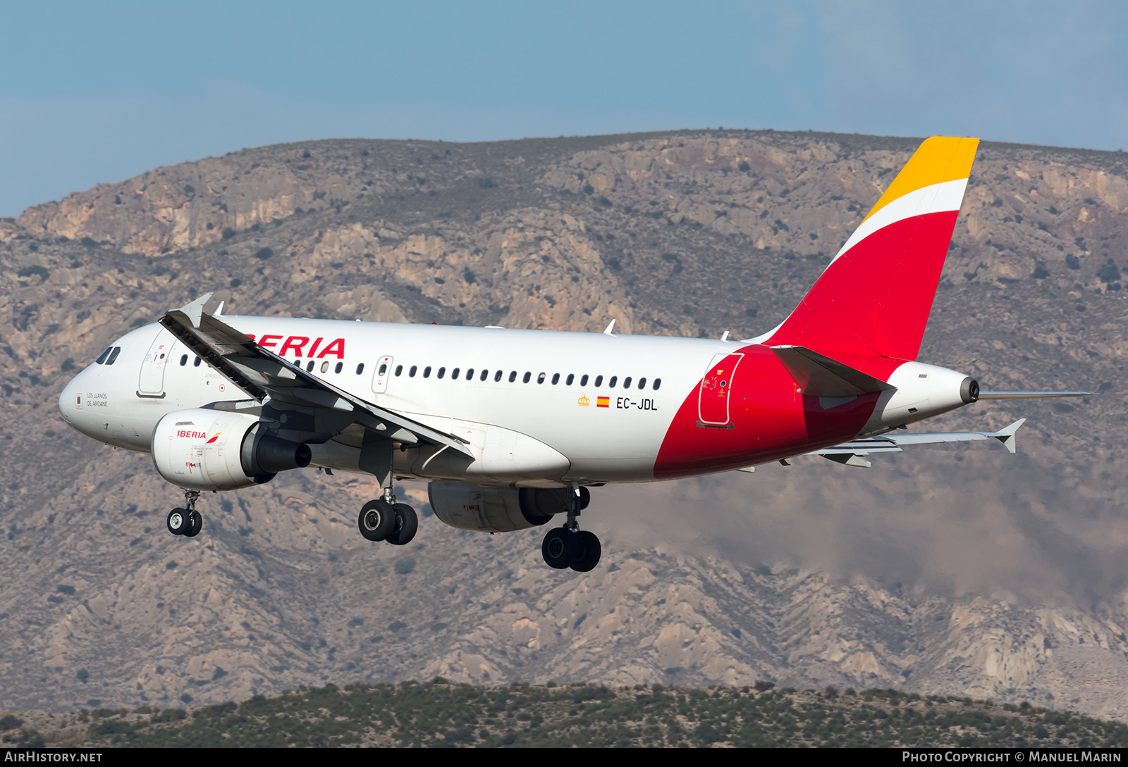 Aircraft Photo of EC-JDL | Airbus A319-111 | Iberia | AirHistory.net #808379