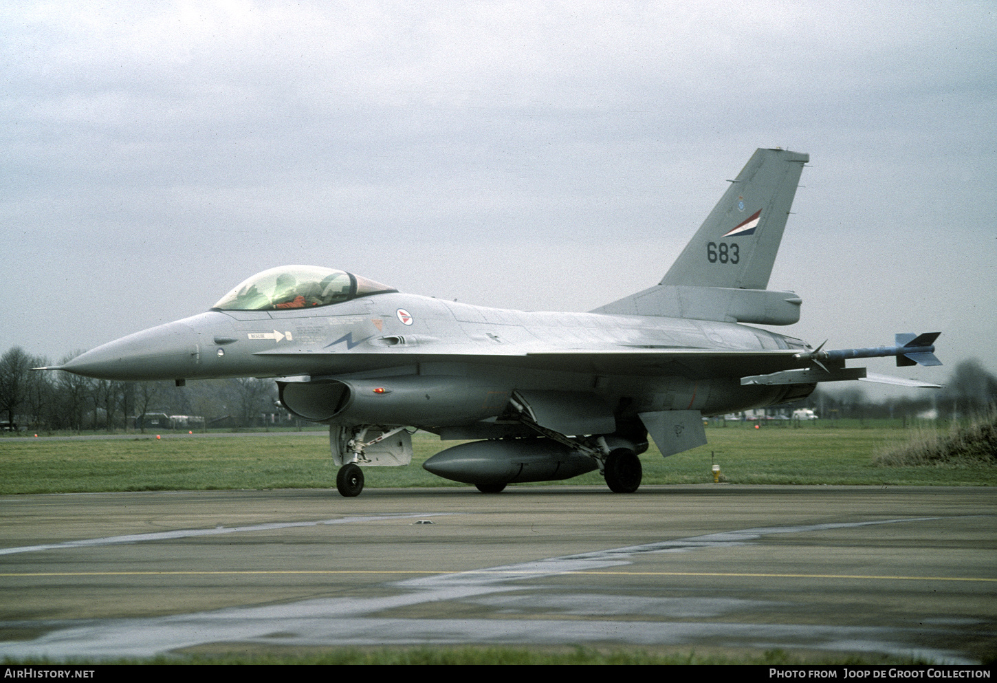 Aircraft Photo of 683 | General Dynamics F-16A Fighting Falcon | Norway - Air Force | AirHistory.net #808392