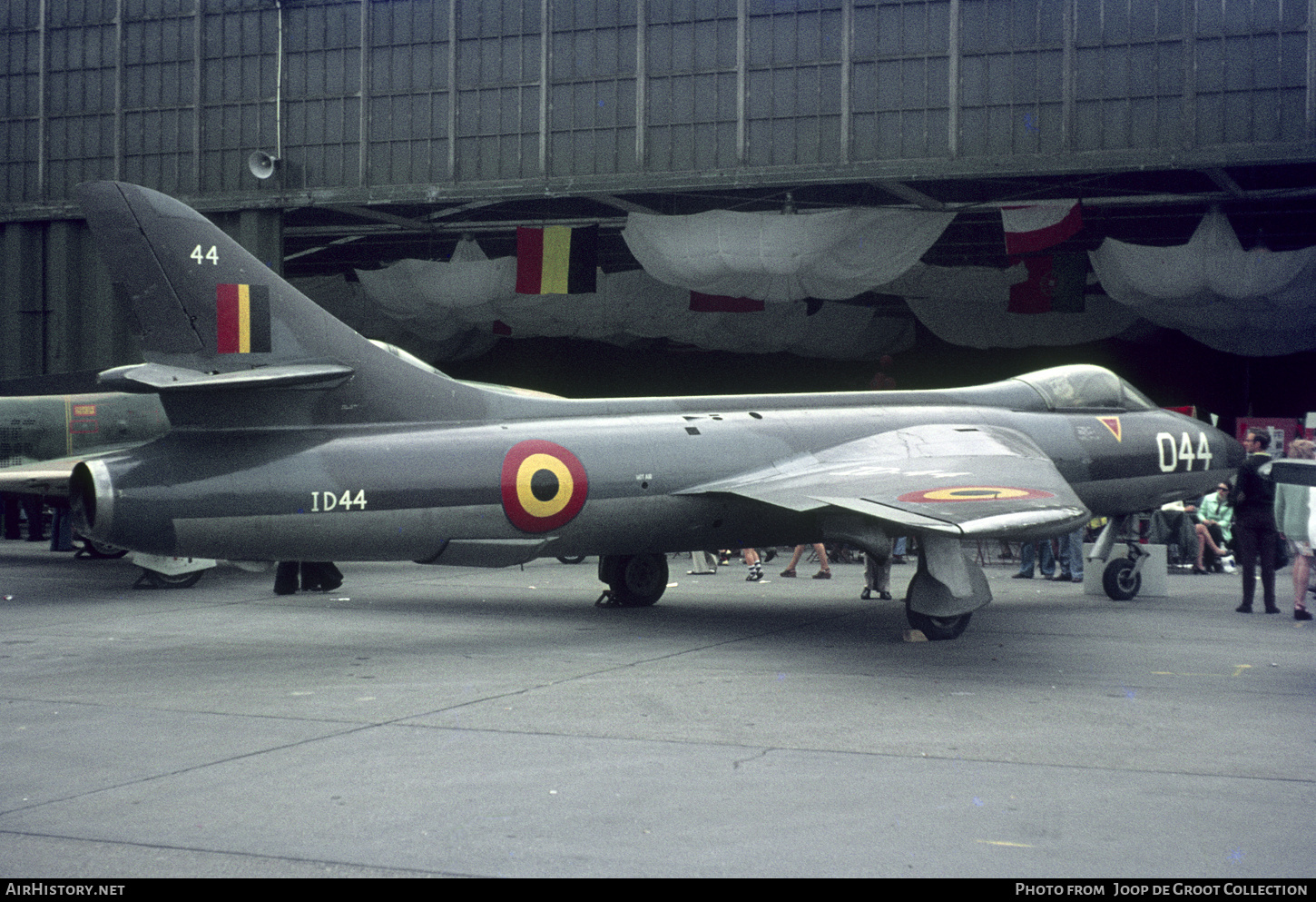 Aircraft Photo of ID44 | Hawker Hunter F4 | Belgium - Air Force | AirHistory.net #808393