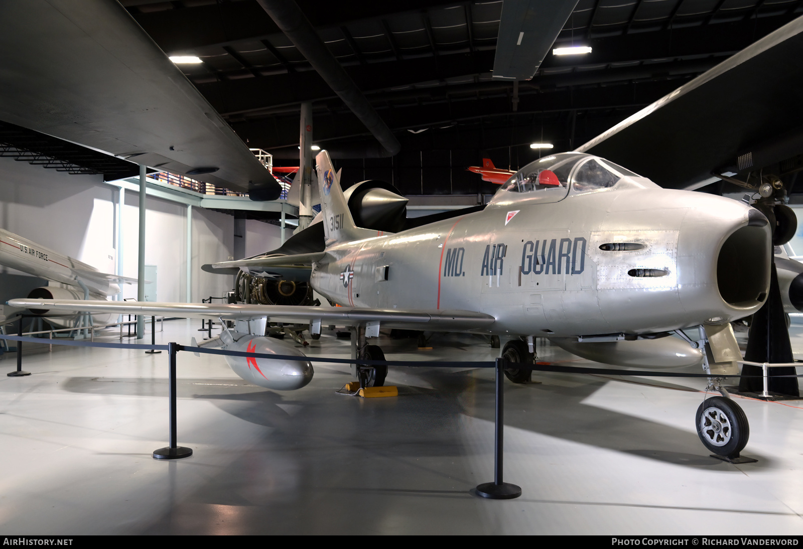 Aircraft Photo of 53-1511 / 31511 | North American F-86H Sabre | USA - Air Force | AirHistory.net #808401
