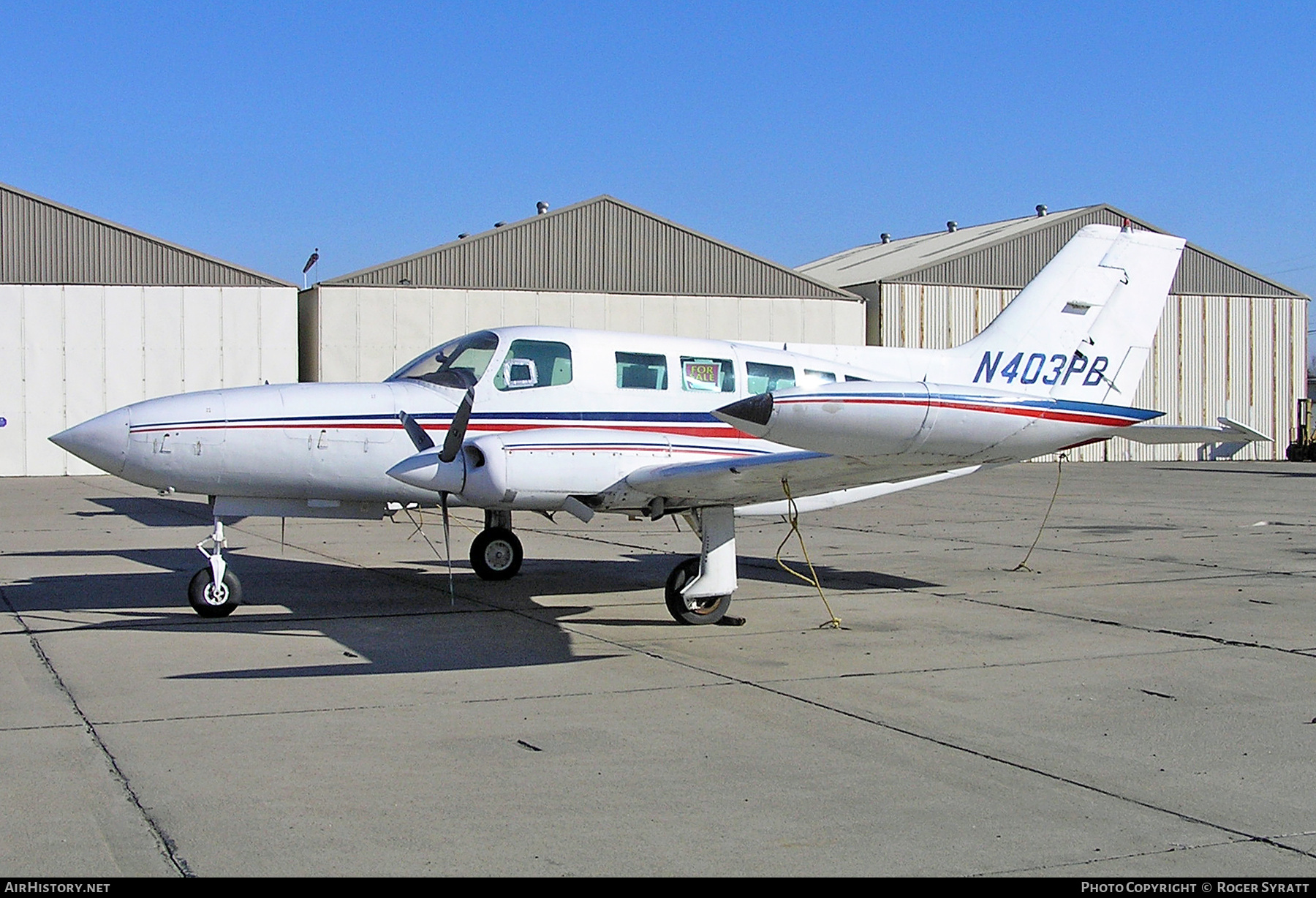 Aircraft Photo of N403PB | Cessna 402B | AirHistory.net #808408
