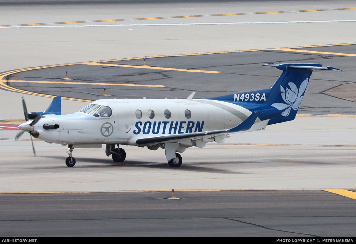 Aircraft Photo of N493SA | Pilatus PC-12/45 | Southern Airways Express | AirHistory.net #808432