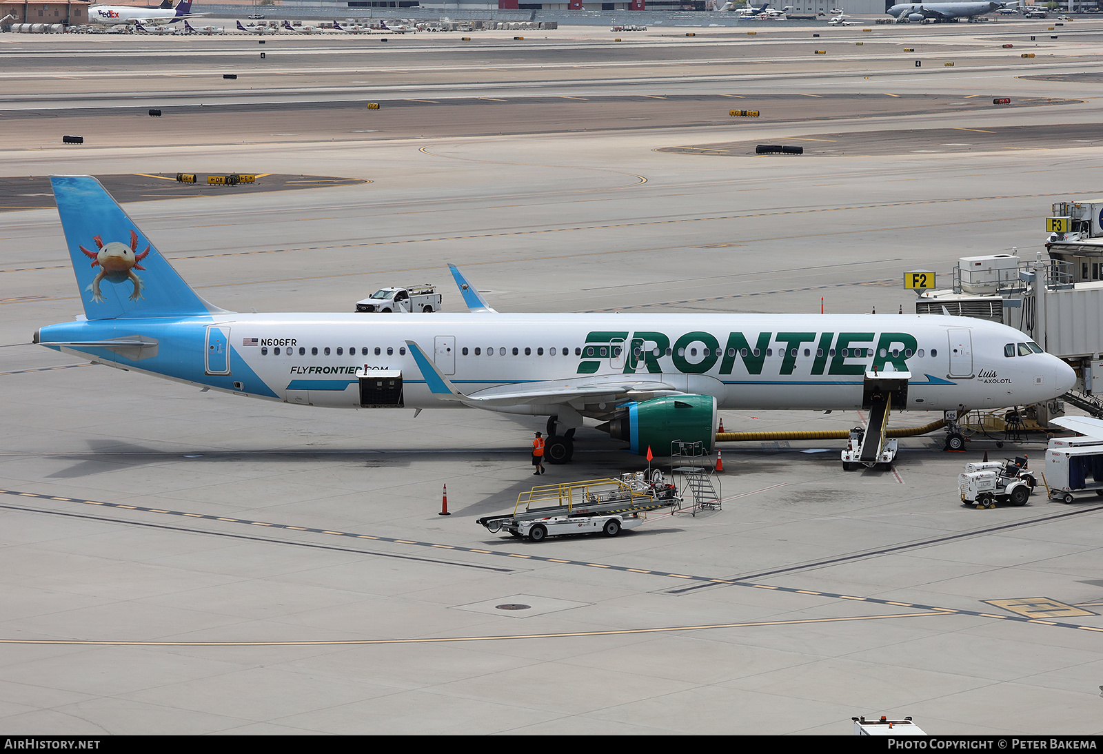 Aircraft Photo of N606FR | Airbus A321-271NX | Frontier Airlines | AirHistory.net #808434