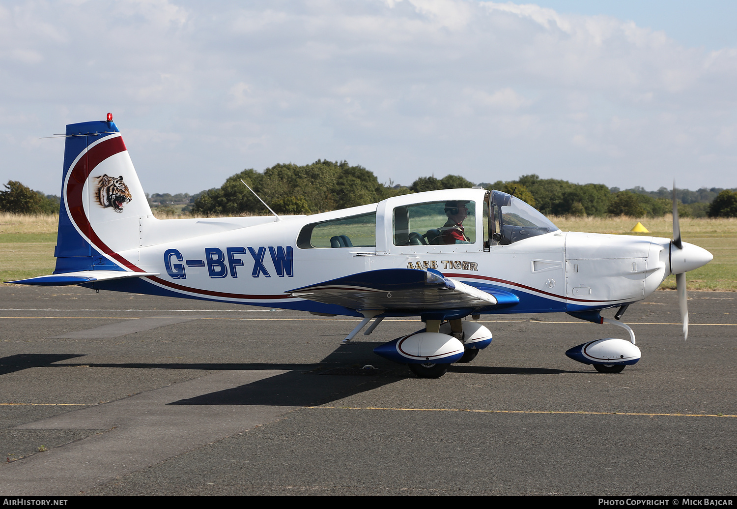 Aircraft Photo of G-BFXW | Grumman American AA-5B Tiger | AirHistory.net #808445
