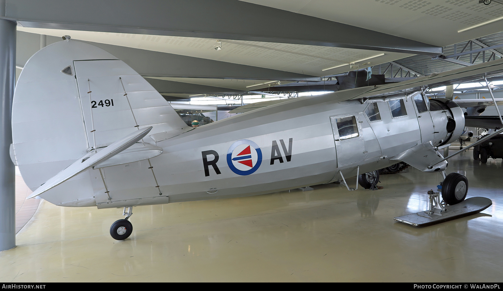 Aircraft Photo of 2491 | Noorduyn Norseman VI | Norway - Air Force | AirHistory.net #808452