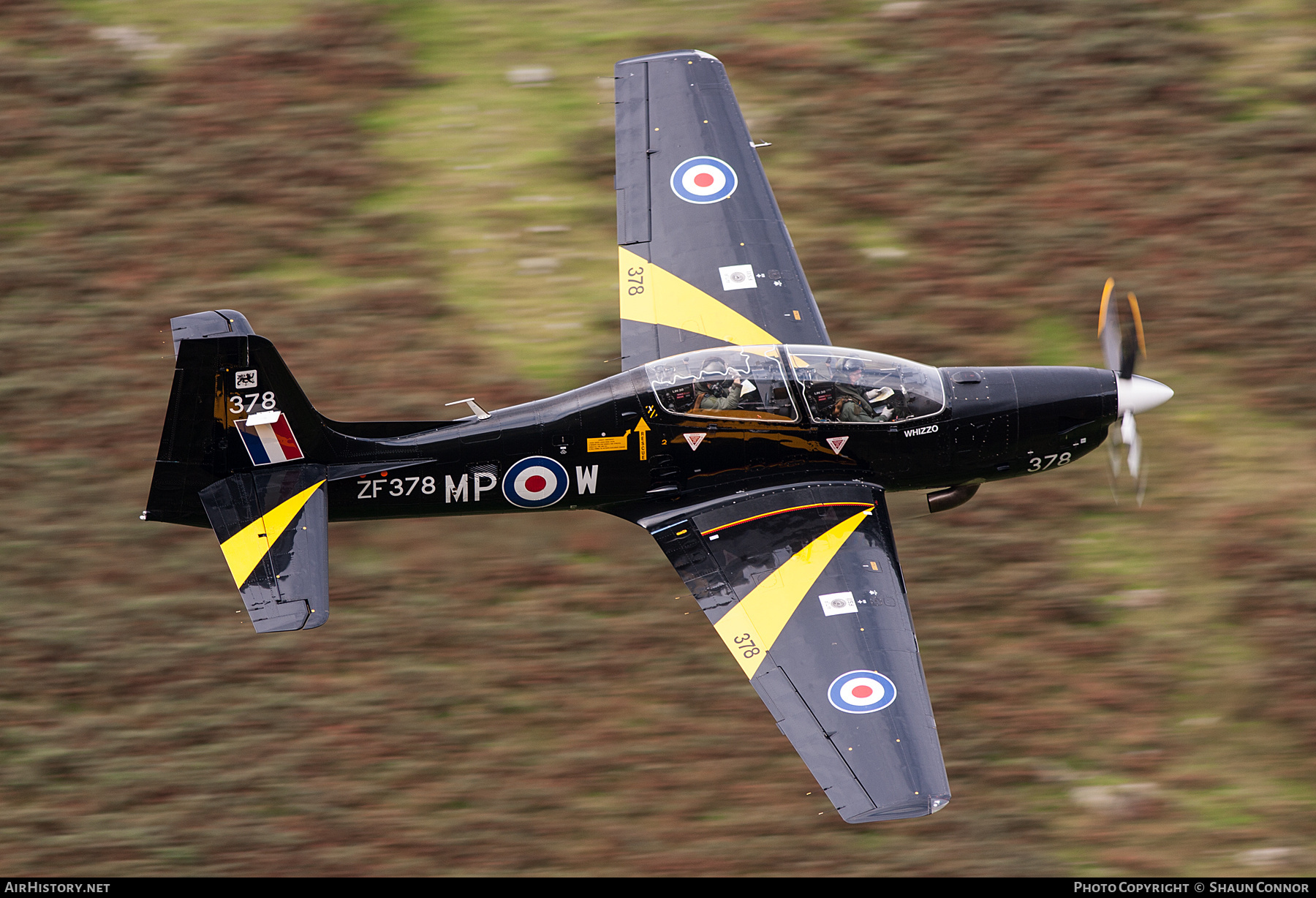 Aircraft Photo of ZF378 | Short S-312 Tucano T1 | UK - Air Force | AirHistory.net #808463