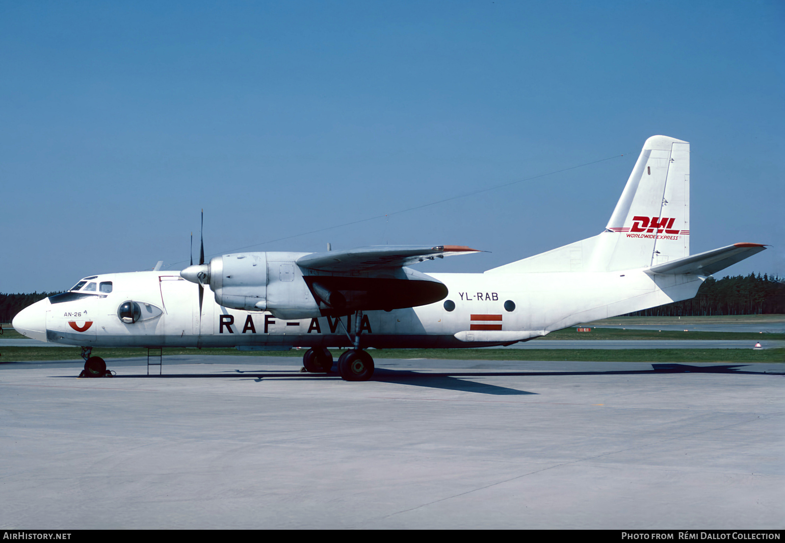 Aircraft Photo of YL-RAB | Antonov An-26B | RAF-Avia Airlines | AirHistory.net #808476