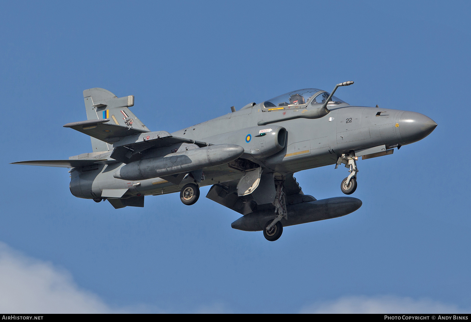 Aircraft Photo of M40-22 | British Aerospace Hawk 208 | Malaysia - Air Force | AirHistory.net #808501