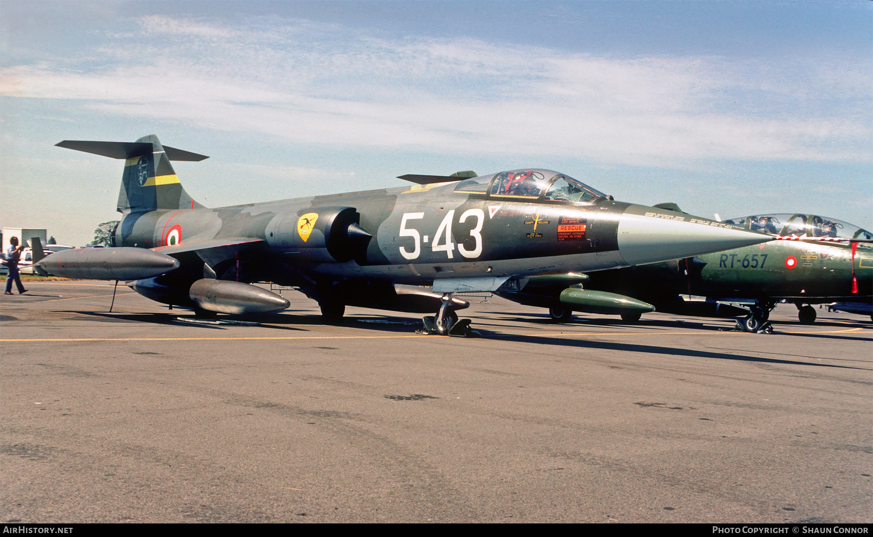 Aircraft Photo of MM6705 | Lockheed F-104S Starfighter | Italy - Air Force | AirHistory.net #808504