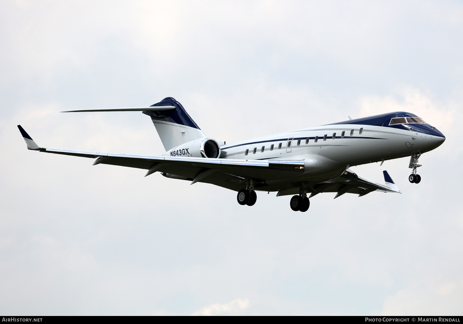 Aircraft Photo of N843GX | Bombardier Global Express (BD-700-1A10) | AirHistory.net #808506