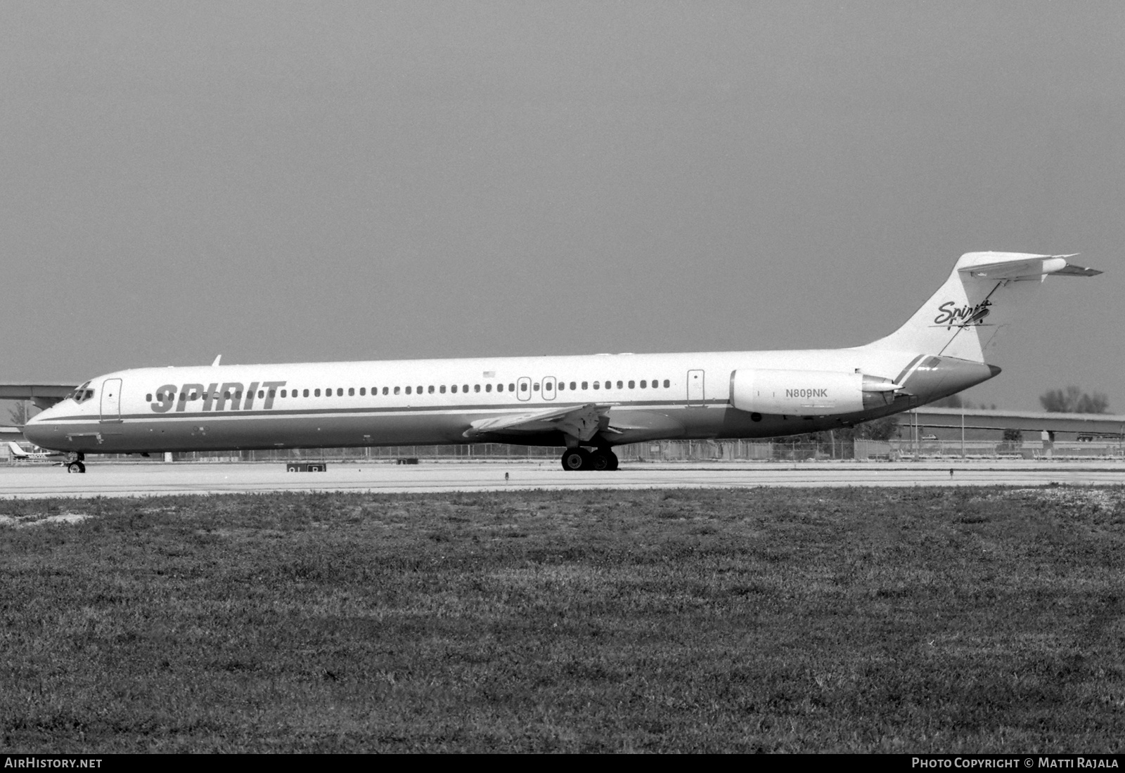 Aircraft Photo of N809NK | McDonnell Douglas MD-82 (DC-9-82) | Spirit Airlines | AirHistory.net #808550