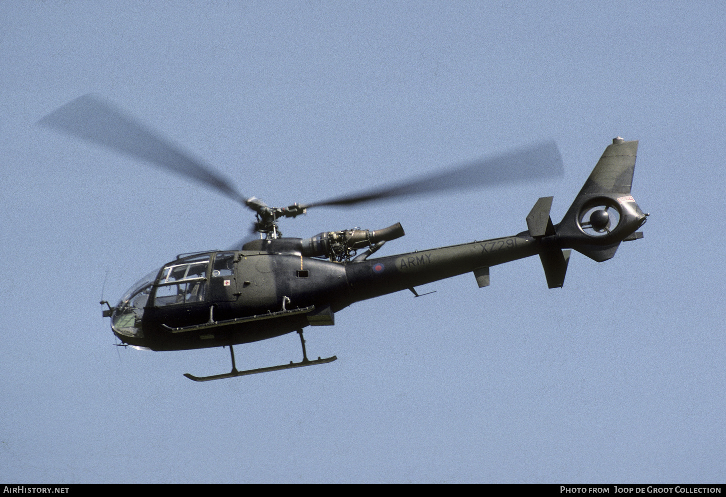 Aircraft Photo of XZ291 | Aerospatiale SA-341B Gazelle AH1 | UK - Army | AirHistory.net #808583