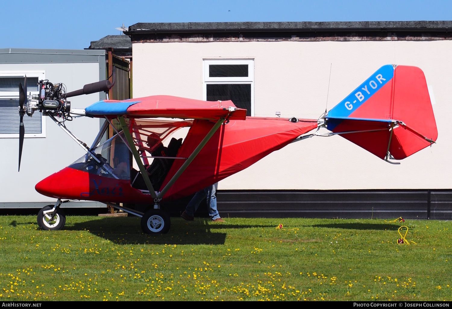 Aircraft Photo of G-BYOR | Raj Hamsa X-Air Hawk | AirHistory.net #808584