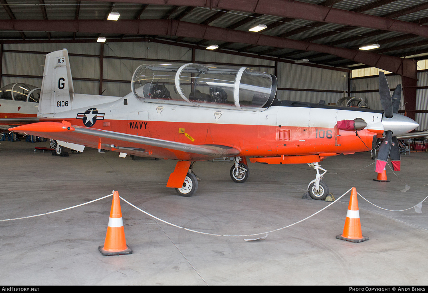Aircraft Photo of 166106 / 6106 | Beechcraft T-6B Texan II | USA - Navy | AirHistory.net #808608