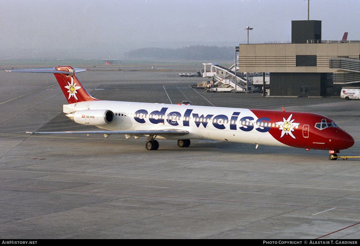 Aircraft Photo of HB-IKN | McDonnell Douglas MD-83 (DC-9-83) | Edelweiss Air | AirHistory.net #808610