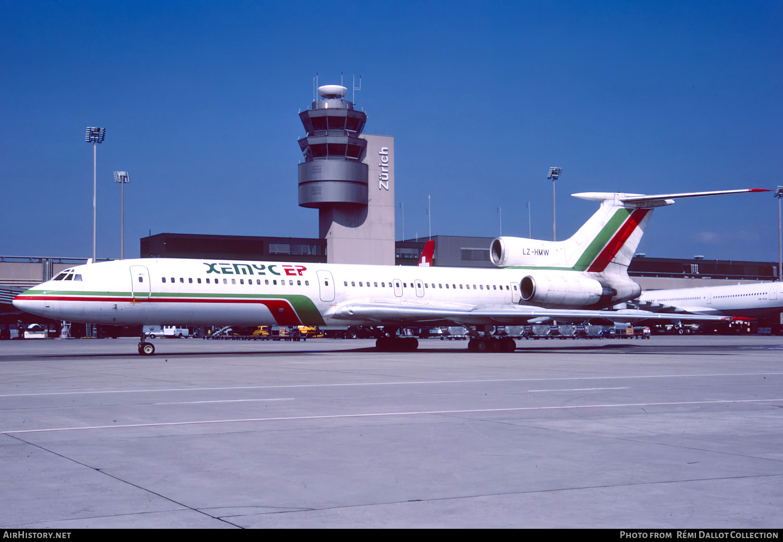 Aircraft Photo of LZ-HMW | Tupolev Tu-154M | Hemus Air | AirHistory.net #808621