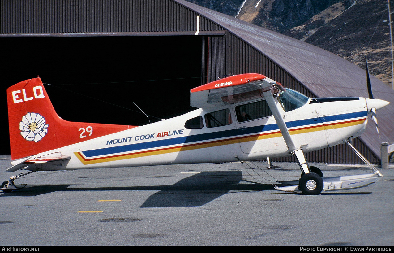 Aircraft Photo of ZK-ELQ / ELQ | Cessna A185F Skywagon 185 | Mount Cook Airline | AirHistory.net #808636
