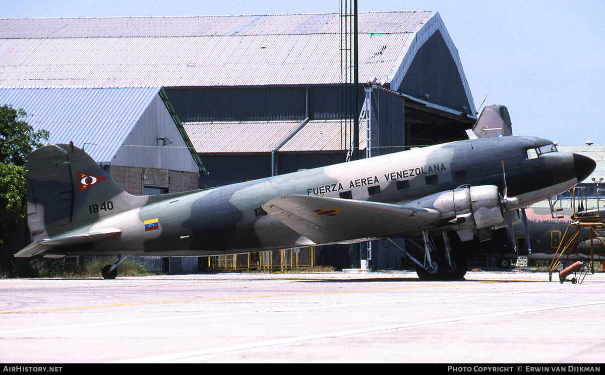 Aircraft Photo of 1840 | Douglas C-47A Skytrain | Venezuela - Air Force | AirHistory.net #808668