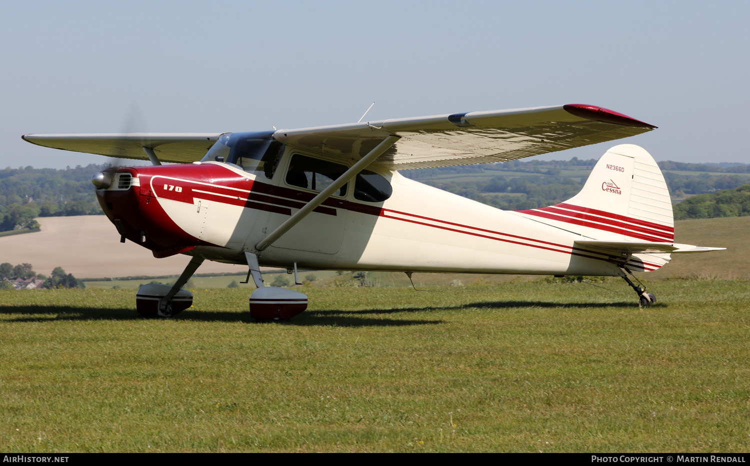 Aircraft Photo of N2366D | Cessna 170B | AirHistory.net #808685