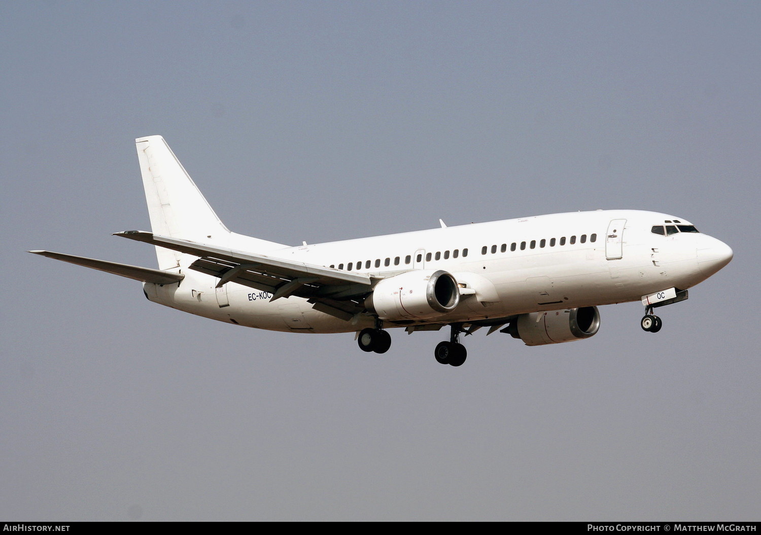 Aircraft Photo of EC-KOC | Boeing 737-33A | Futura International Airways | AirHistory.net #808695
