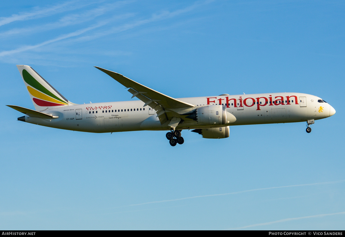 Aircraft Photo of ET-AUP | Boeing 787-9 Dreamliner | Ethiopian Airlines | AirHistory.net #808720
