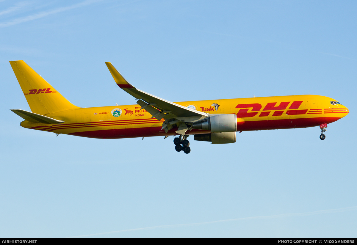 Aircraft Photo of G-DHLP | Boeing 767-316/ER(BCF) | DHL International | AirHistory.net #808722