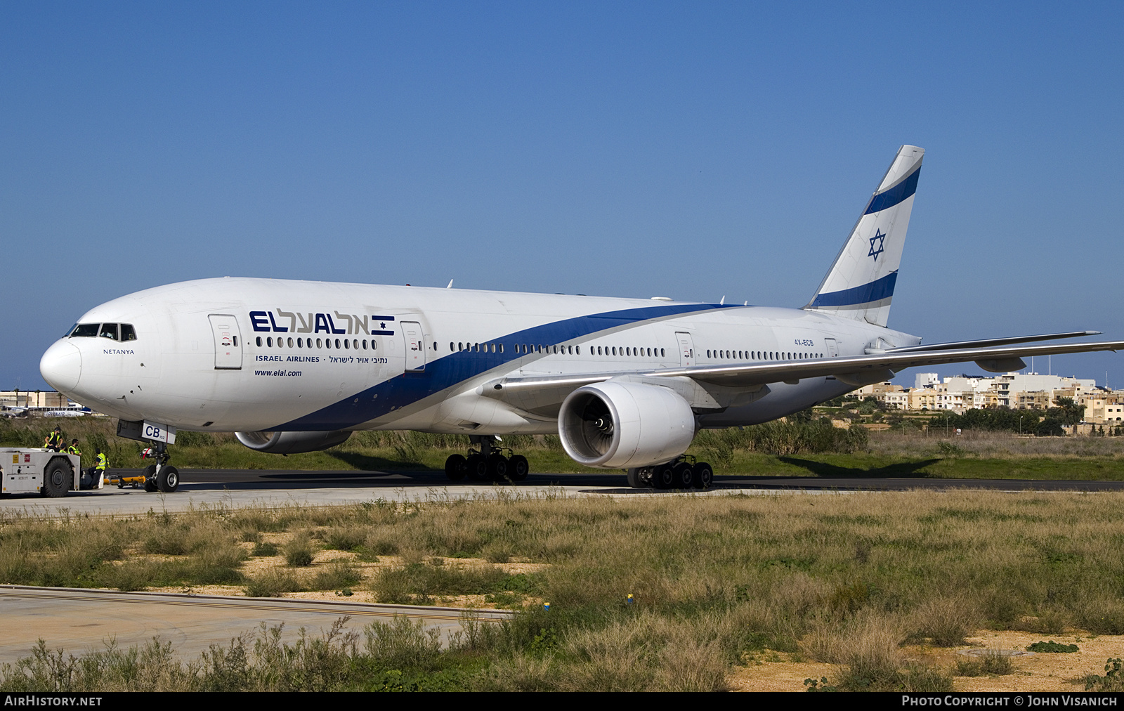 Aircraft Photo of 4X-ECB | Boeing 777-258/ER | El Al Israel Airlines | AirHistory.net #808741