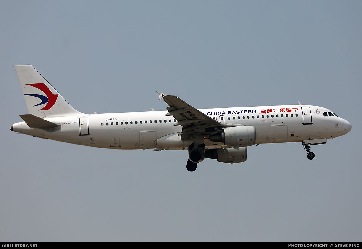 Aircraft Photo of B-6891 | Airbus A320-214 | China Eastern Airlines | AirHistory.net #808742