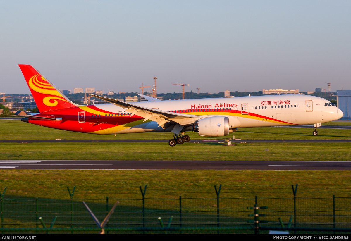 Aircraft Photo of B-1138 | Boeing 787-9 Dreamliner | Hainan Airlines | AirHistory.net #808743
