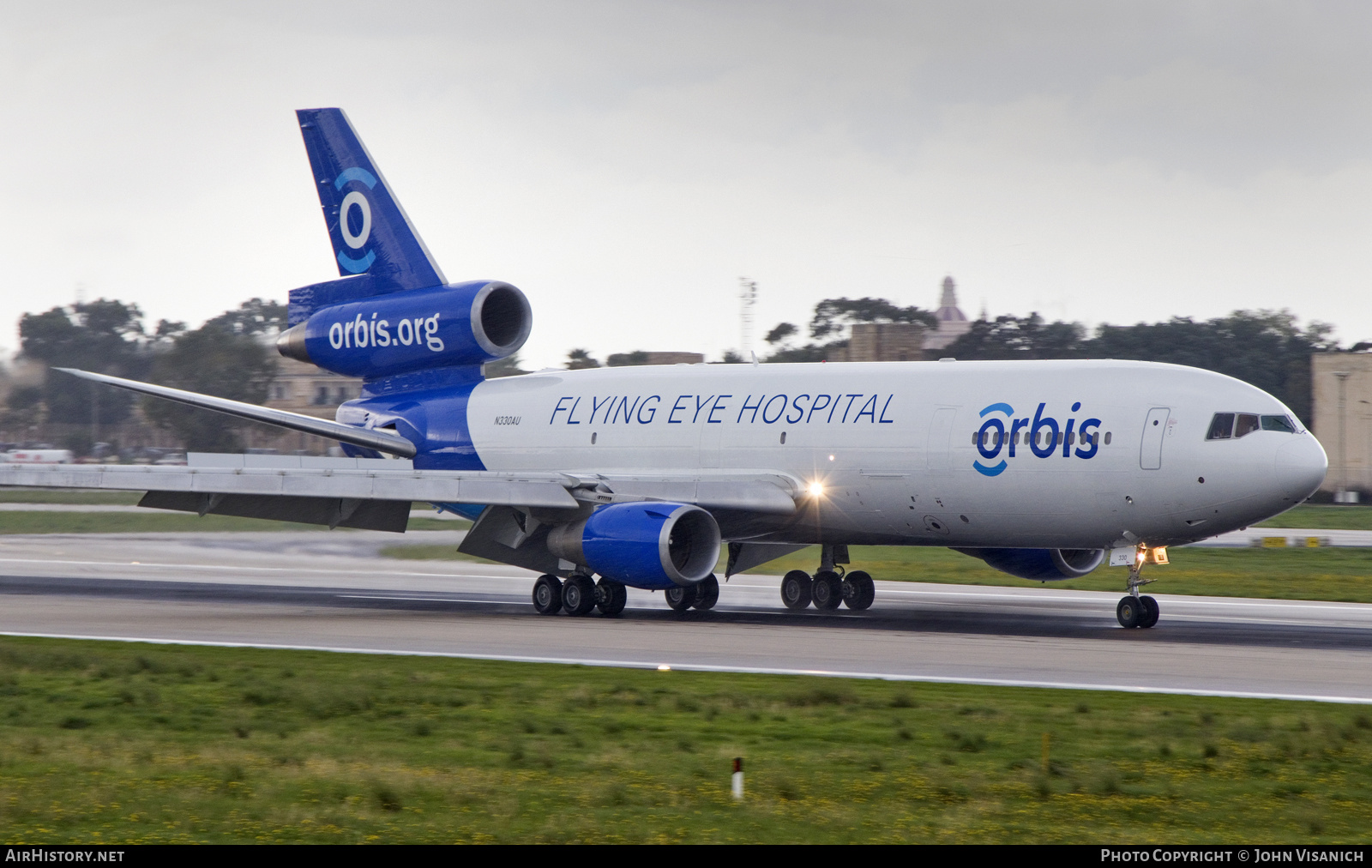 Aircraft Photo of N330AU | Boeing MD-10-30F | Project Orbis | AirHistory.net #808747