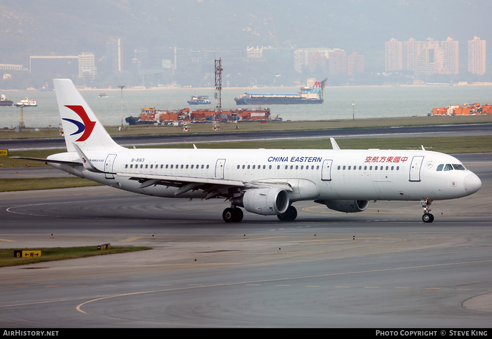 Aircraft Photo of B-8163 | Airbus A321-211 | China Eastern Airlines | AirHistory.net #808751