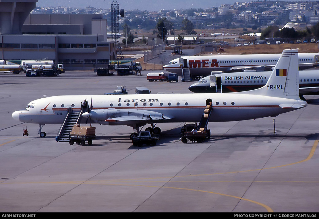 Aircraft Photo of YR-IML | Ilyushin Il-18D | TAROM - Transporturile Aeriene Române | AirHistory.net #808762