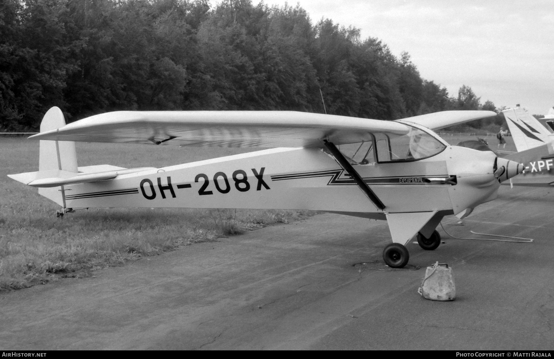 Aircraft Photo of OH-208X | Schleicher Ka-4 Rhönlerche II / Motorlerche | AirHistory.net #808763