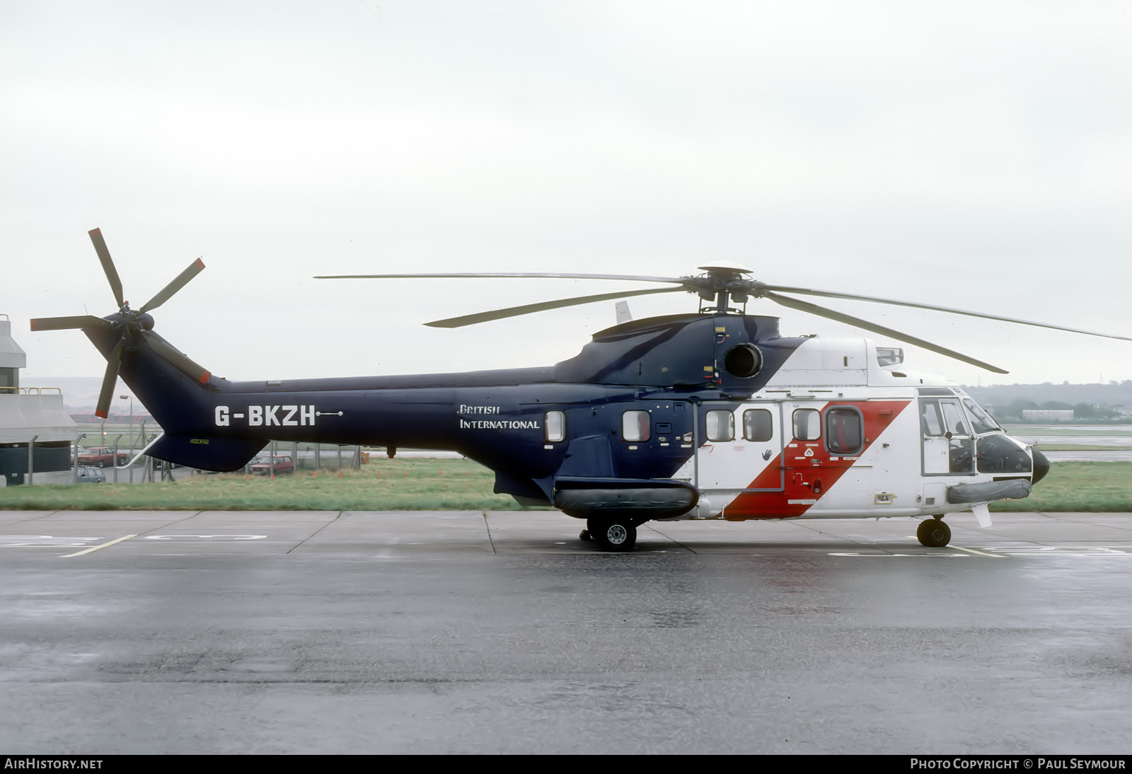 Aircraft Photo of G-BKZH | Aerospatiale AS-332L Super Puma | British International Helicopters | AirHistory.net #808764