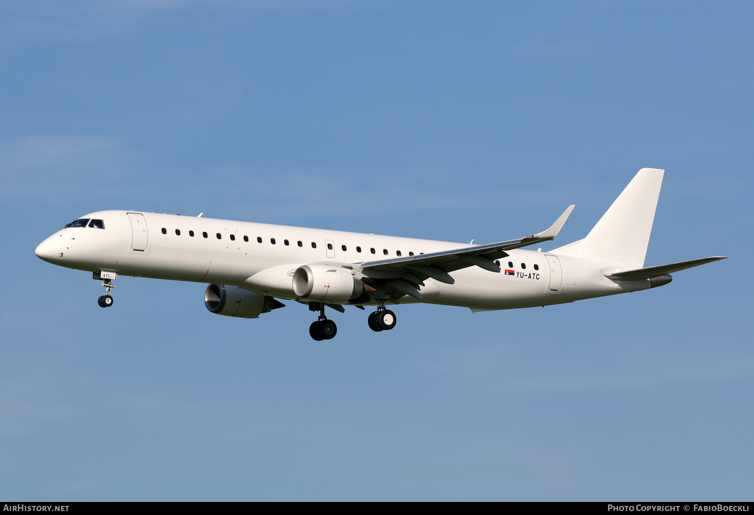 Aircraft Photo of YU-ATC | Embraer 195LR (ERJ-190-200LR) | AirHistory.net #808773