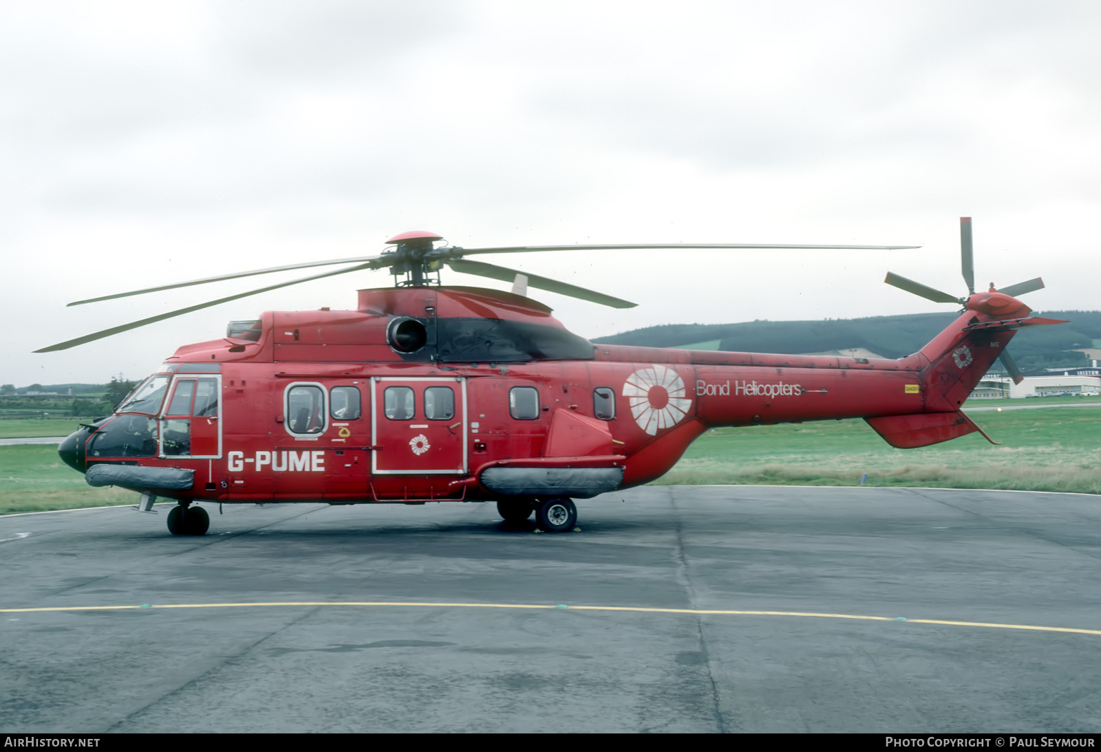 Aircraft Photo of G-PUME | Aerospatiale AS-332L1 Super Puma | Bond Helicopters | AirHistory.net #808776