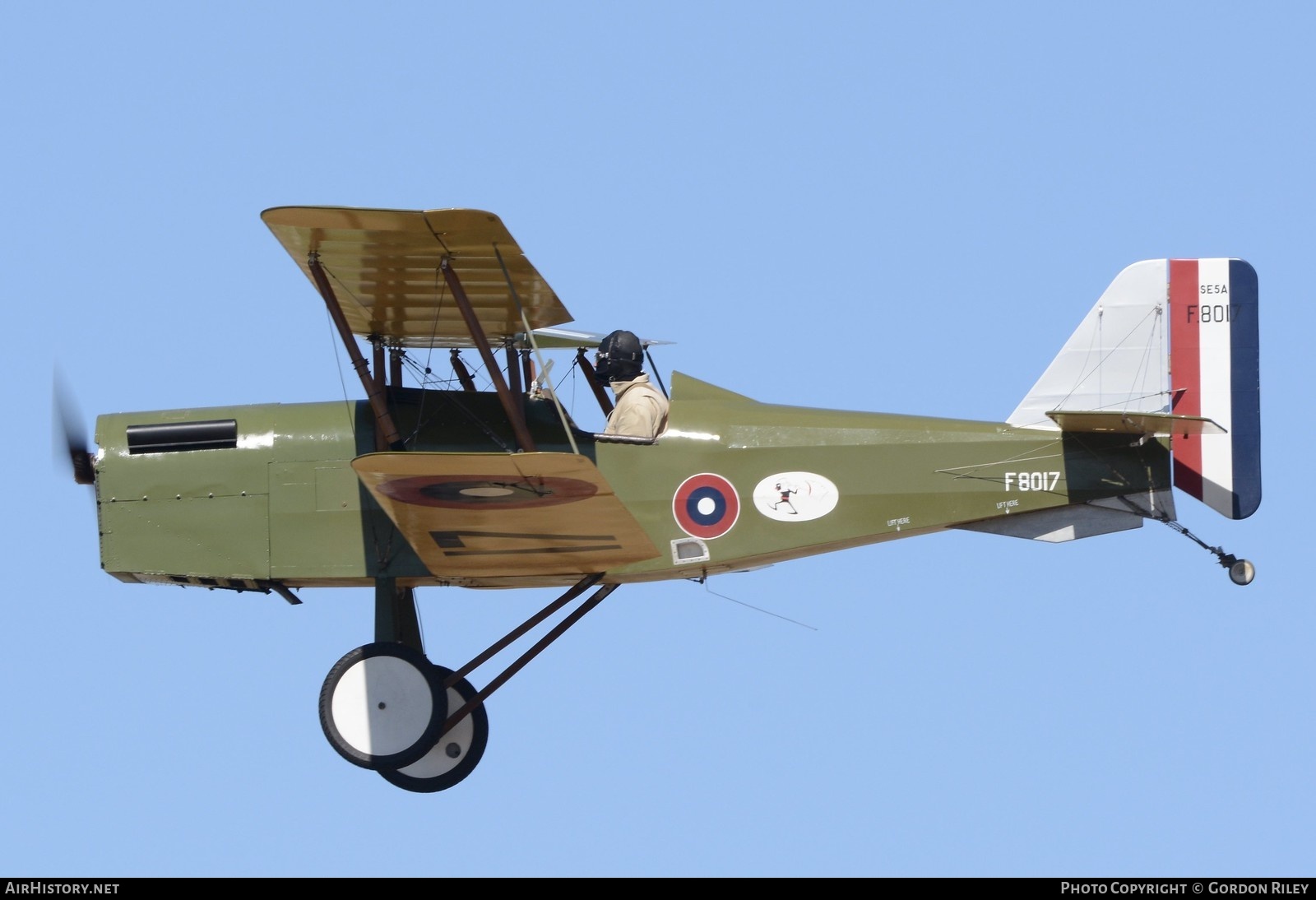Aircraft Photo of 54AFK / F8017 | Royal Aircraft Factory SE-5A (replica) | USA - Air Force | AirHistory.net #808807