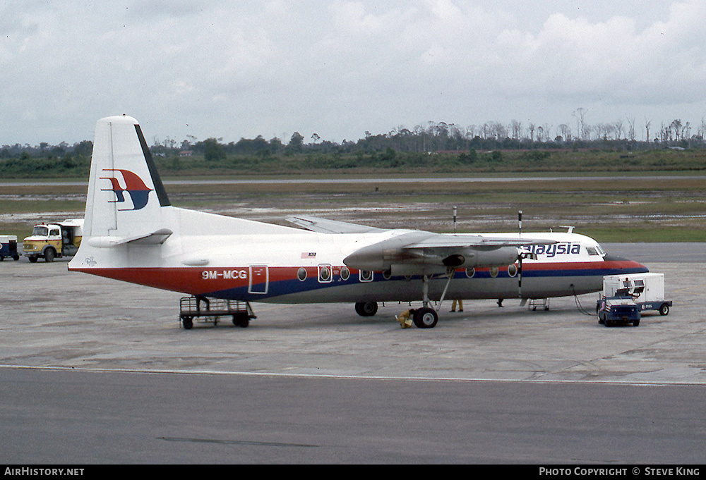 Aircraft Photo of 9M-MCG | Fokker F27-500 Friendship | Malaysia Airlines | AirHistory.net #808820