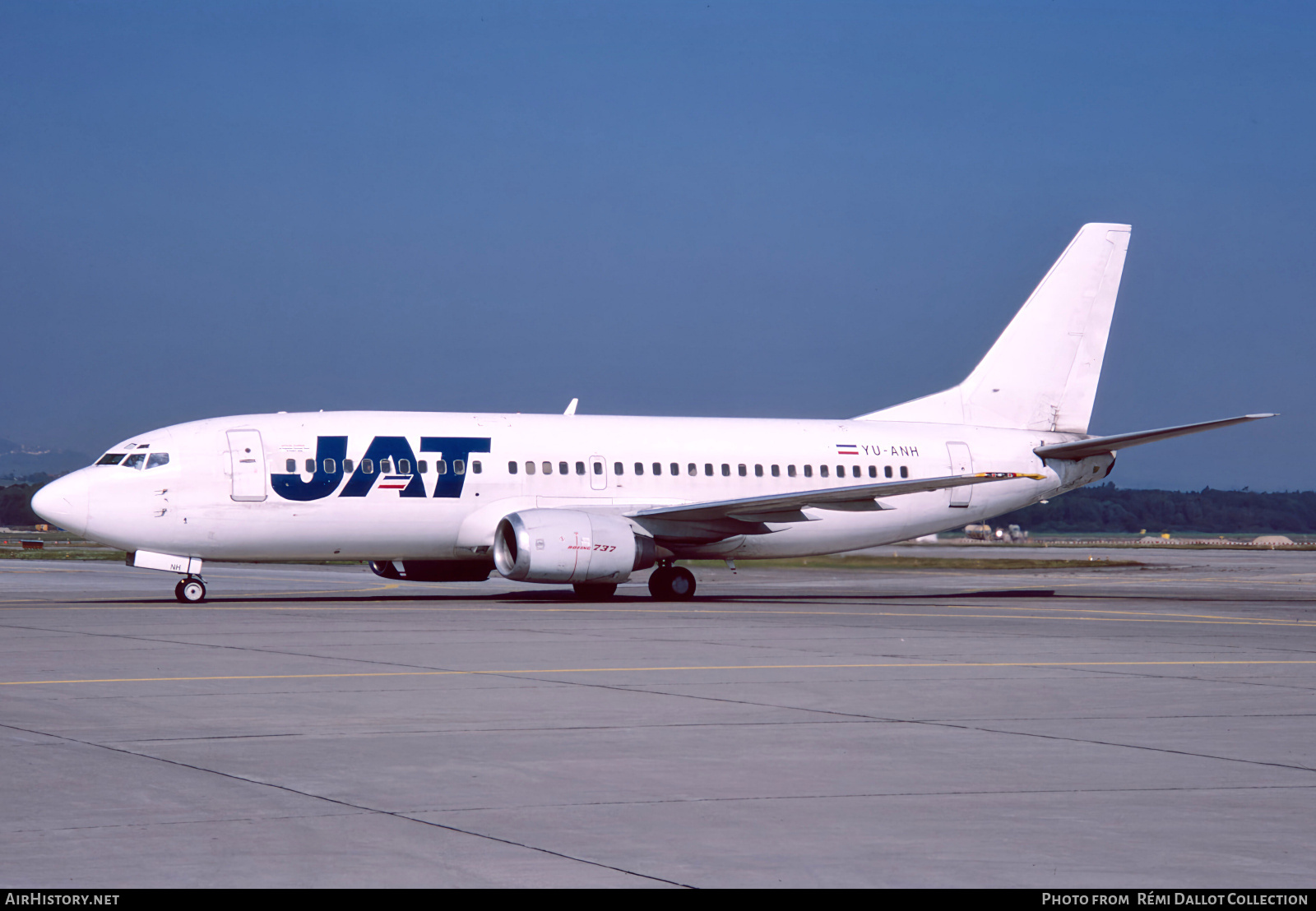 Aircraft Photo of YU-ANH | Boeing 737-3H9 | JAT Yugoslav Airlines - Jugoslovenski Aerotransport | AirHistory.net #808846