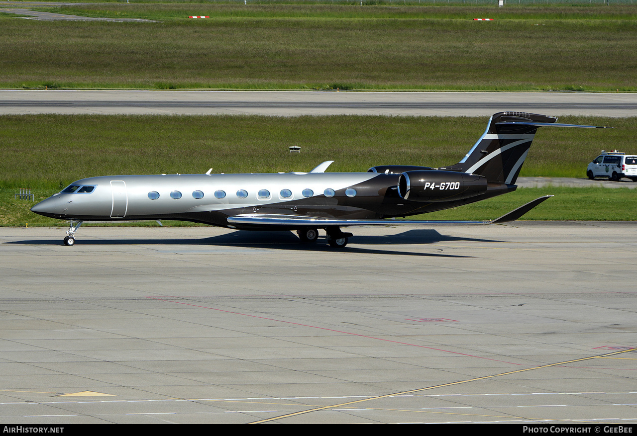 Aircraft Photo of P4-G7OO | Gulfstream Aerospace G700 | AirHistory.net #808853
