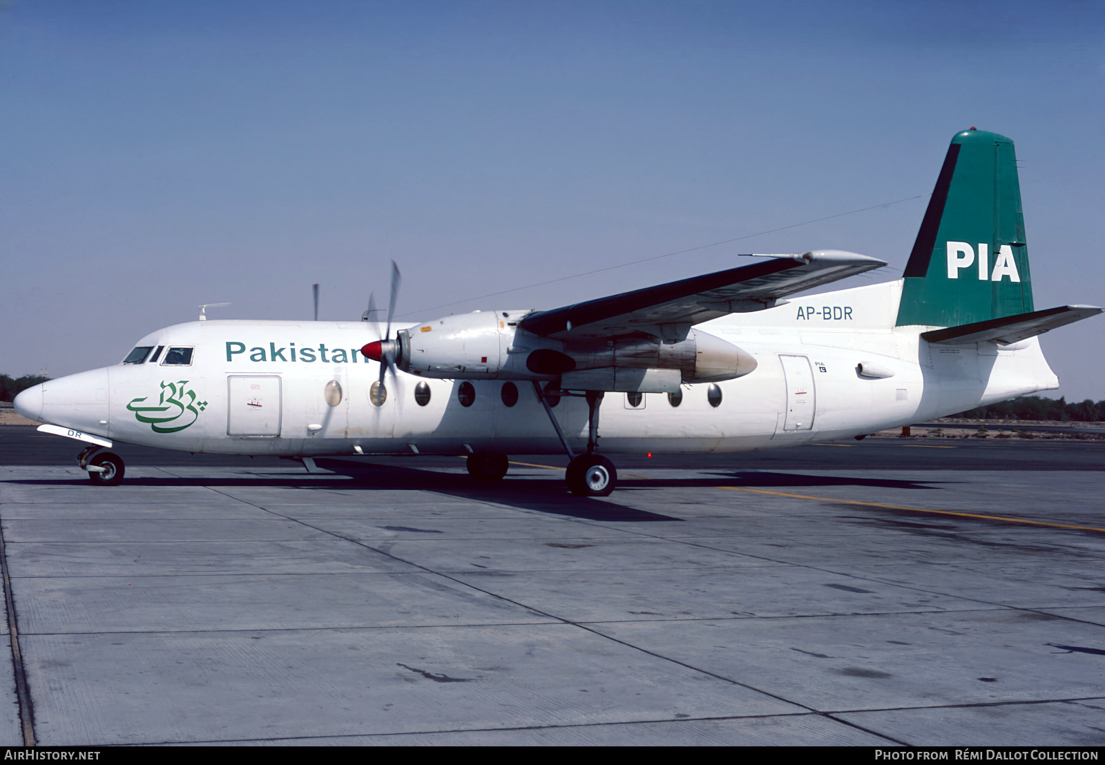 Aircraft Photo of AP-BDR | Fokker F27-200 Friendship | Pakistan International Airlines - PIA | AirHistory.net #808870