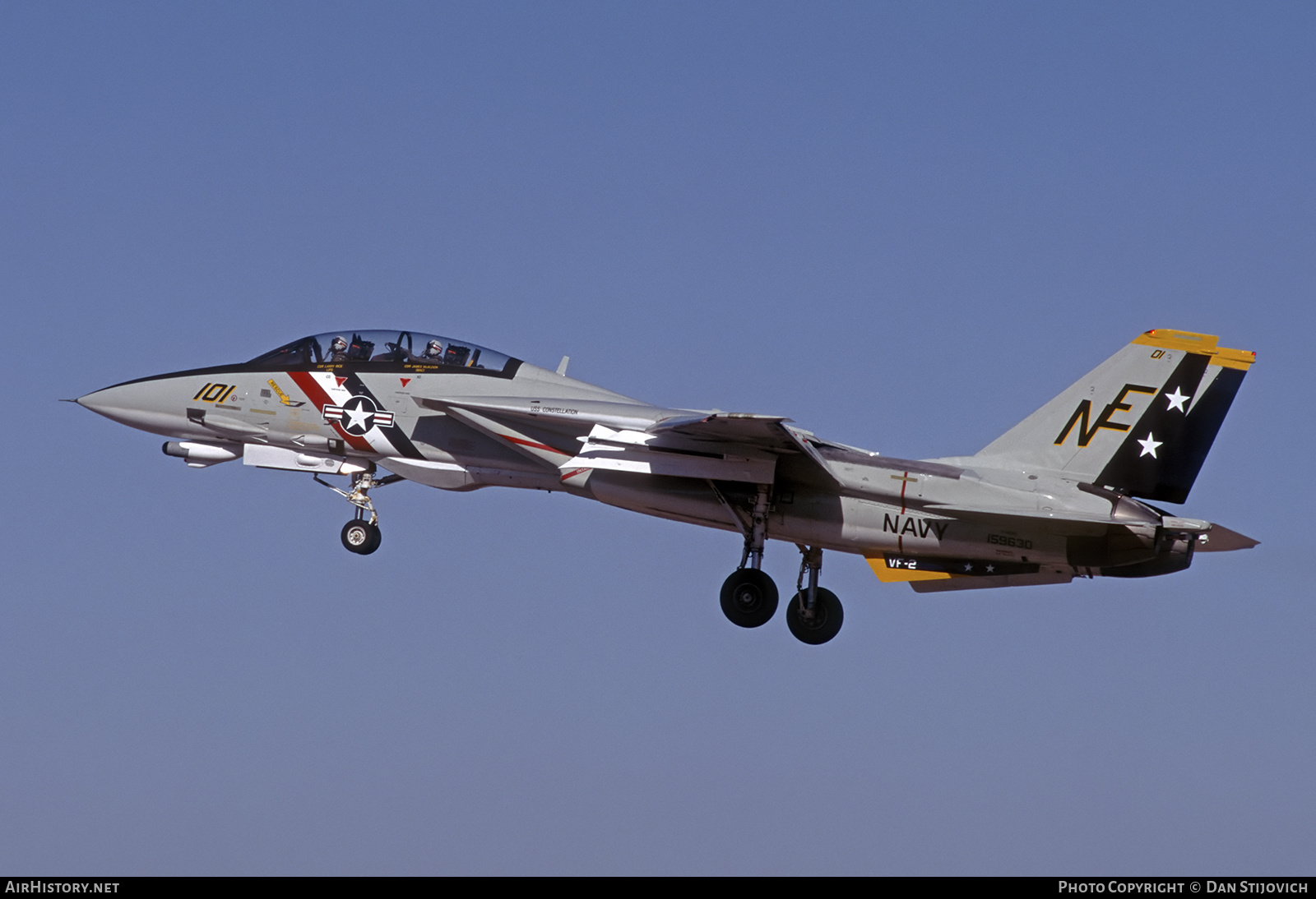 Aircraft Photo of 159630 | Grumman F-14D(R) Tomcat | USA - Navy | AirHistory.net #808871