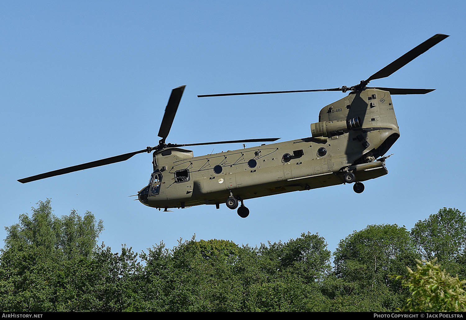 Aircraft Photo of D-482 | Boeing CH-47F Chinook (414) | Netherlands - Air Force | AirHistory.net #808889