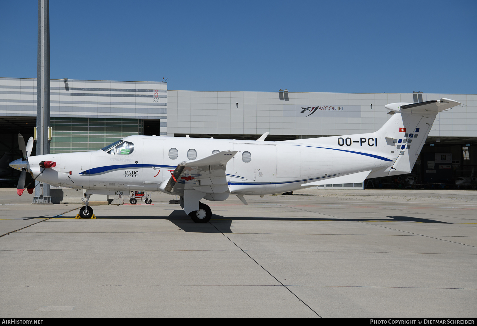 Aircraft Photo of OO-PCI | Pilatus PC-12NG (PC-12/47E) | EAPC - European Aircraft Private Club | AirHistory.net #808910