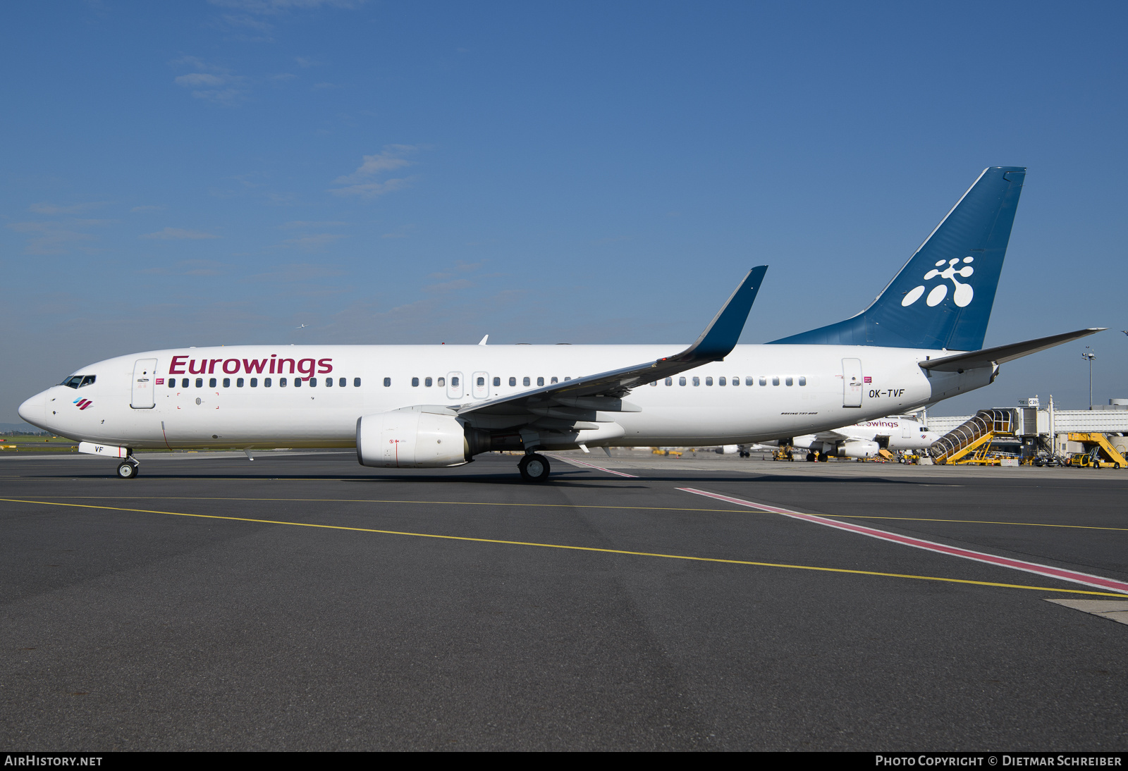 Aircraft Photo of OK-TVF | Boeing 737-8FH | Eurowings | AirHistory.net #808921