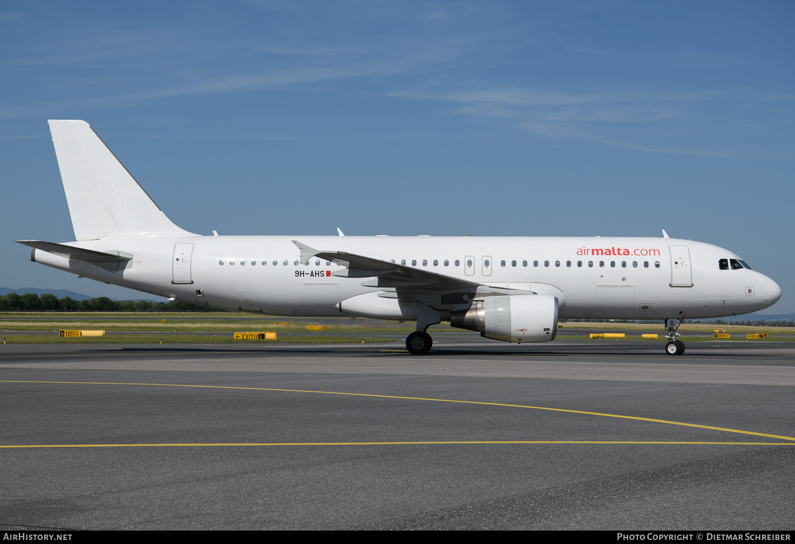 Aircraft Photo of 9H-AHS | Airbus A320-214 | Air Malta | AirHistory.net #808923